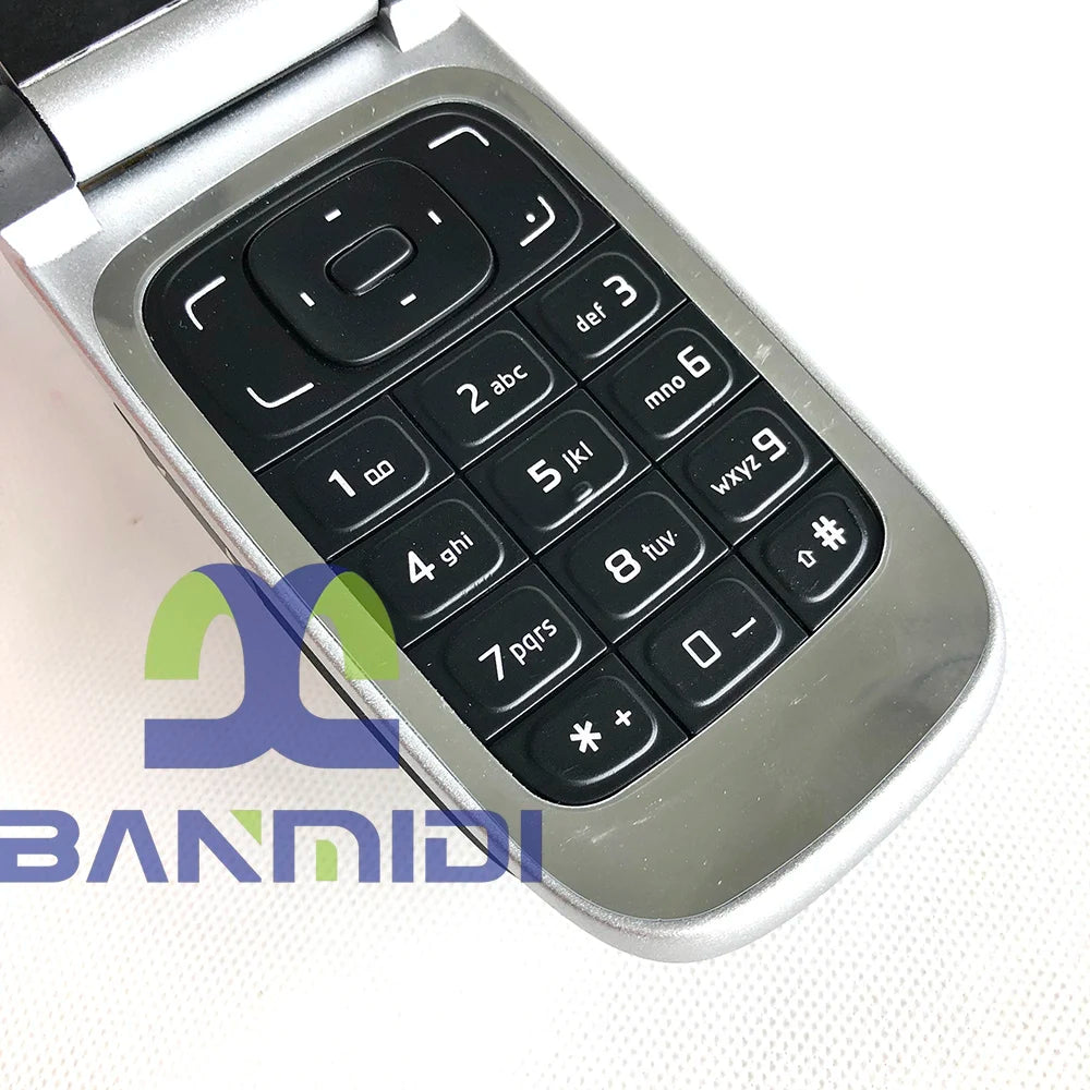 Unlocked Original 6131 Flip Mobile Cell Phone 2G GSM 850/900/1800/1900 Cellphone Arabic Russian Hebrew Keyboard. Made in Finland