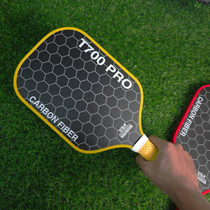 LEATOU T700 Pickleball Paddle Carbon Fiber Pickleball Paddle 16mm Polypropylene Honeycomb Core Pickleballs Paddles Pickle Ball