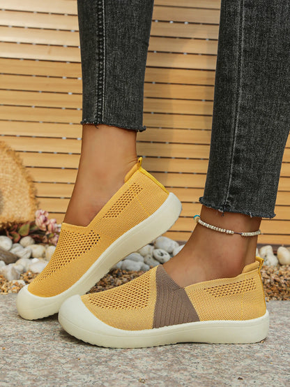 Women's shoes summer 2026  Single Shoes Dual-Tone Breathable Design Petite Fragrance Style Comfortable Footwear shoes woman