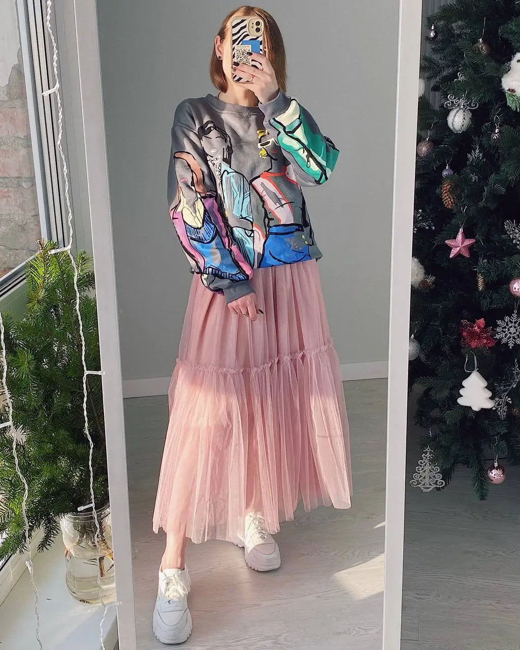 Hirsionsan Pleated Cake Skirts Women 2024 New Korean Harajuku Sweet Lace Skirt Ladies Elegant Party Ball Gown Female Mesh Skirt