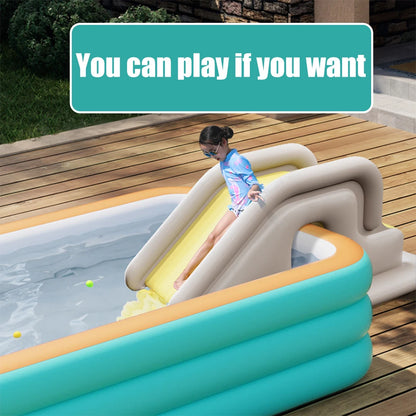 Inflatable Water Slide Compact Inflatable Climbing Wall Water Slide Easy Using High Quality Park Outdoor Summer Fun for Kids