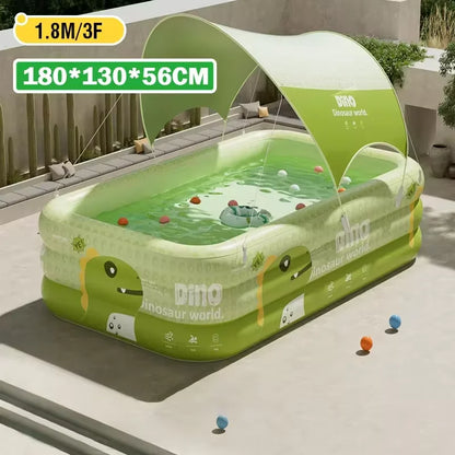 Children's Swimming Pool 1.8-2.6M Inflatable Toys Family Adult Removable  Indoor Outdoor Party Game Toys Garden Baby Bath Gift