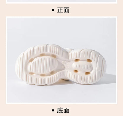 Comwarm Fashion Women's Slippers Platform Outdoor Female Slides Slip On Concise Slides EVA Soft Sole Comfortable Women's Sandals