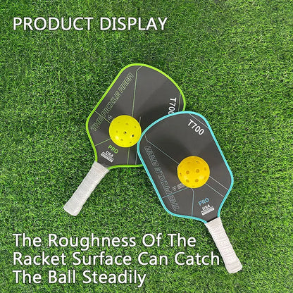 LEATOU 16MM T700 Pickleball Paddle Carbon Fiber Pickleball Racket USAPA Approved Durable Professional Game Supplies
