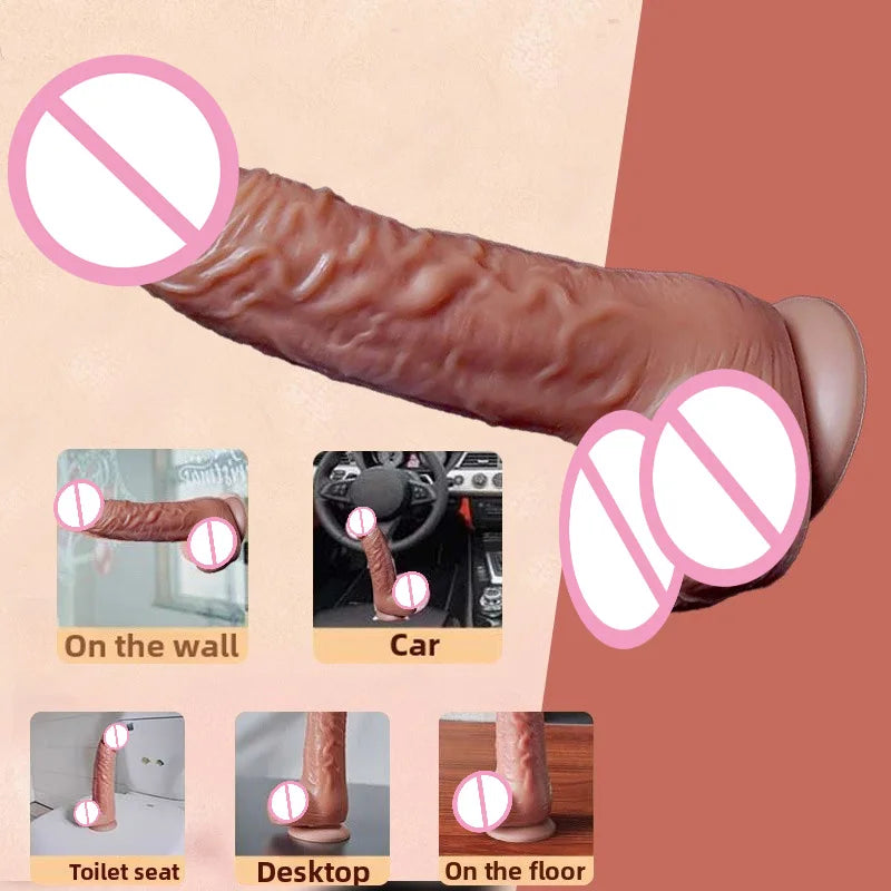 Realistic Long Dildos Sex Toys for Women Suction Cup Masturbator Big Dick Vibrator Anal Penis Dildo Adult Sex Toy Supplies 18+