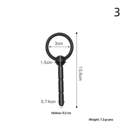 Adult Products Sex Toys For Couple Urethral Plug Beads Butt Plug Silicone Masturbation Inertia Flexible Penis Plug Massager