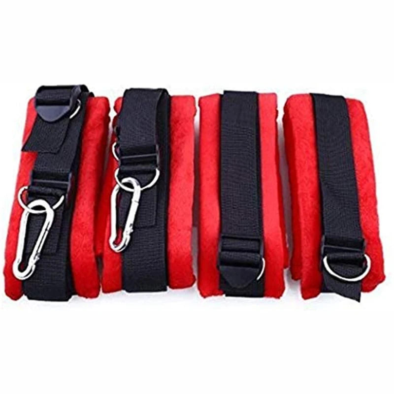 Upgraded Sex Swing Sex Furniture Fetish Bandage Adult game Soft Seat And Leg Pad Hanging Erotic Swing Sex Toys for Couples Flirt