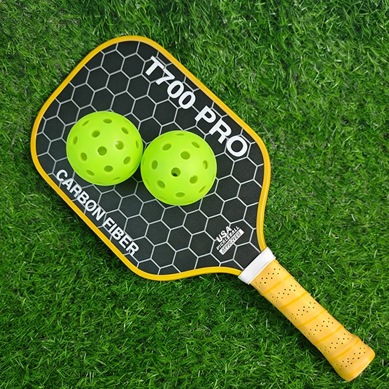 LEATOU T700 Pickleball Paddle Carbon Fiber Pickleball Paddle 16mm Polypropylene Honeycomb Core Pickleballs Paddles Pickle Ball