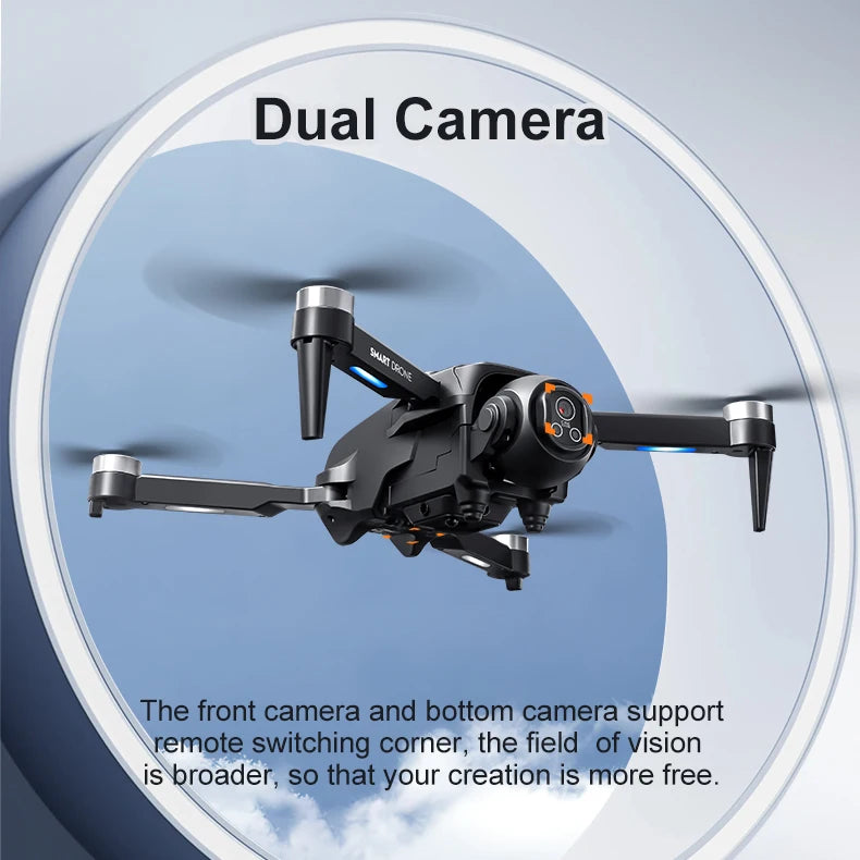 2025 D18 Drone 8K Aerial HD Dual Camera Photography Intelligent Obstacle Avoidance Brushless Motor 5G WIFI GPS Return VR Drone