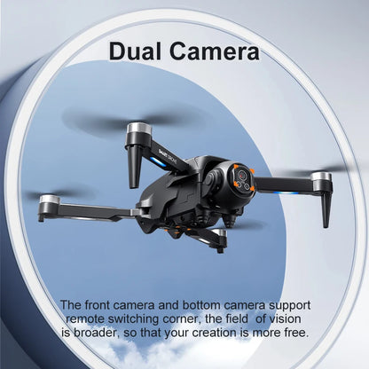 2025 D18 Drone 8K Aerial HD Dual Camera Photography Intelligent Obstacle Avoidance Brushless Motor 5G WIFI GPS Return VR Drone