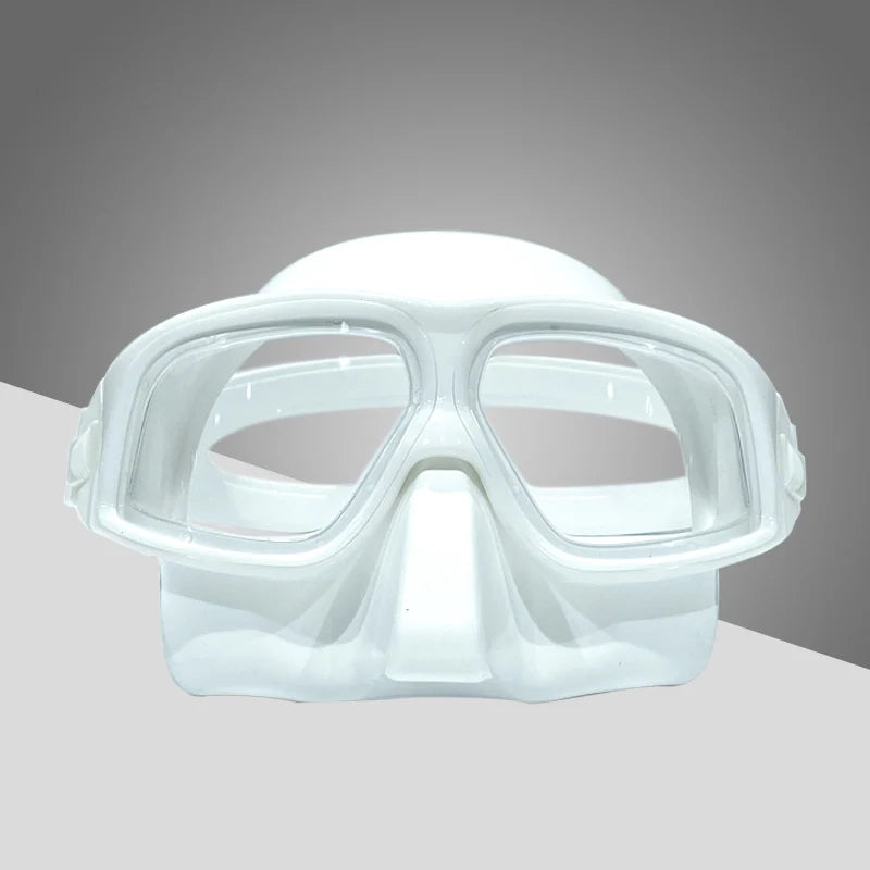 QYQ Professional Snorkeling Scuba Diving Mask Diving Goggles Silicone Panoramic Dive Mask For Adult Swimming Goggles Snorkeling