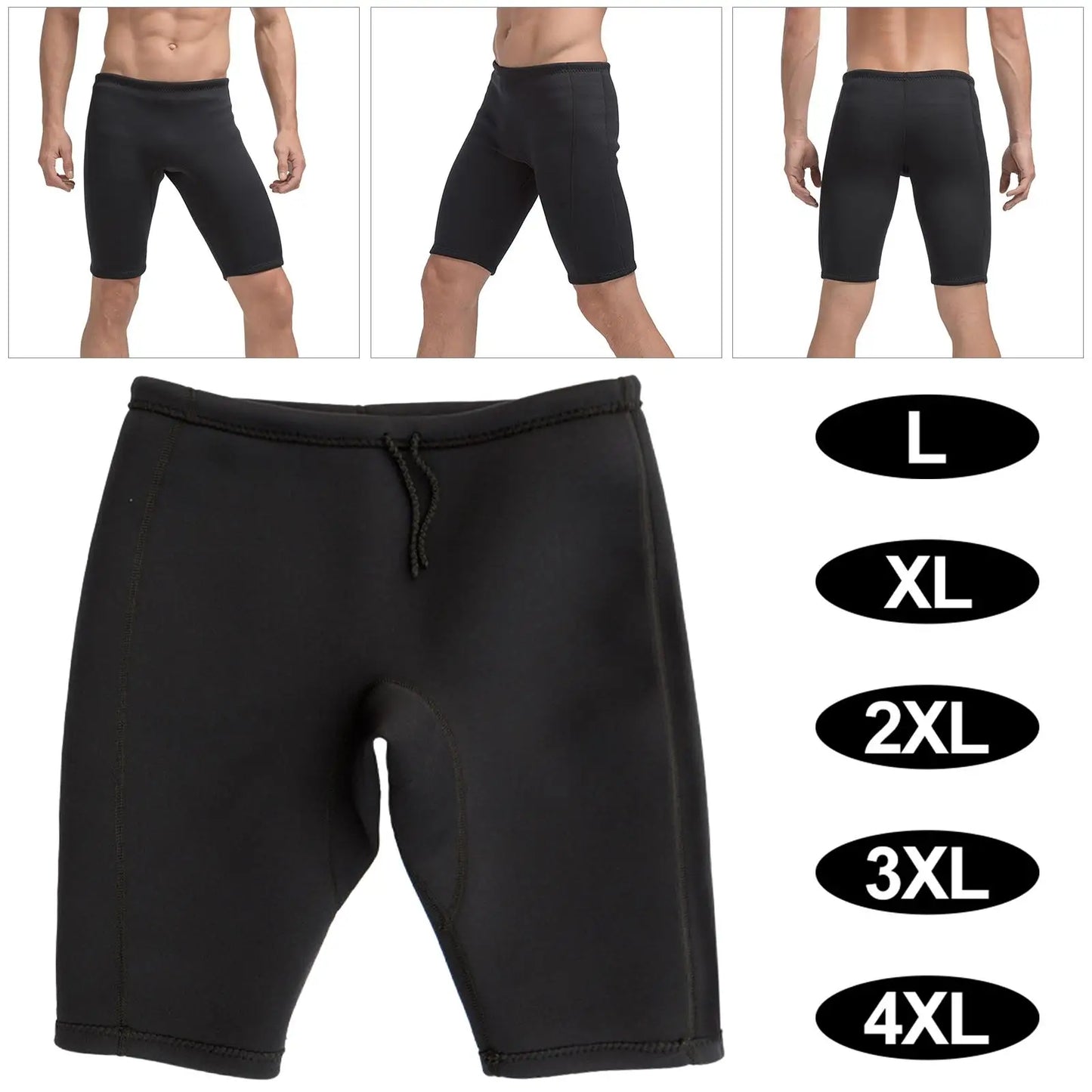 Men Wetsuits Shorts Pants 3mm Neoprene Surfing Swimming Pants Wetsuit Trunks Surf Kayak Wetsuit Shorts Cycling Fitness Running