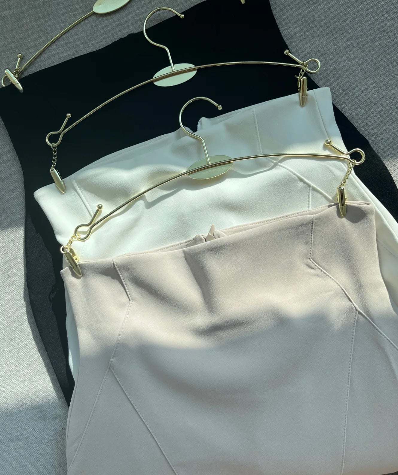 WOMENGAGA  Fashion Mini Skirts Korea 2024 Autumn/Winter New High Waist Tight Simple Solid Color Hip Wrapped Short Skirts 3JAB