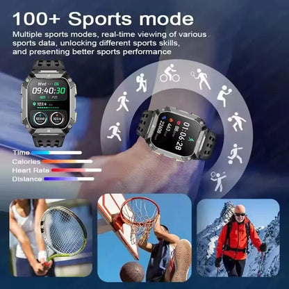 2026 New 1000mAh Battery Smart Watch Men 1.91" AMOLED Screen Men Outdoorsports Watch Waterproof Bluetooth Call Sports Smartwatch