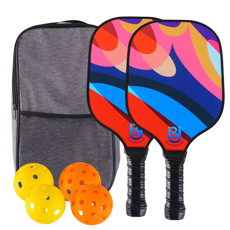 (2pcs/pair) Popular Pickleball Paddle Fiberglass Honeycomb PP Board Pickle Ball Racket