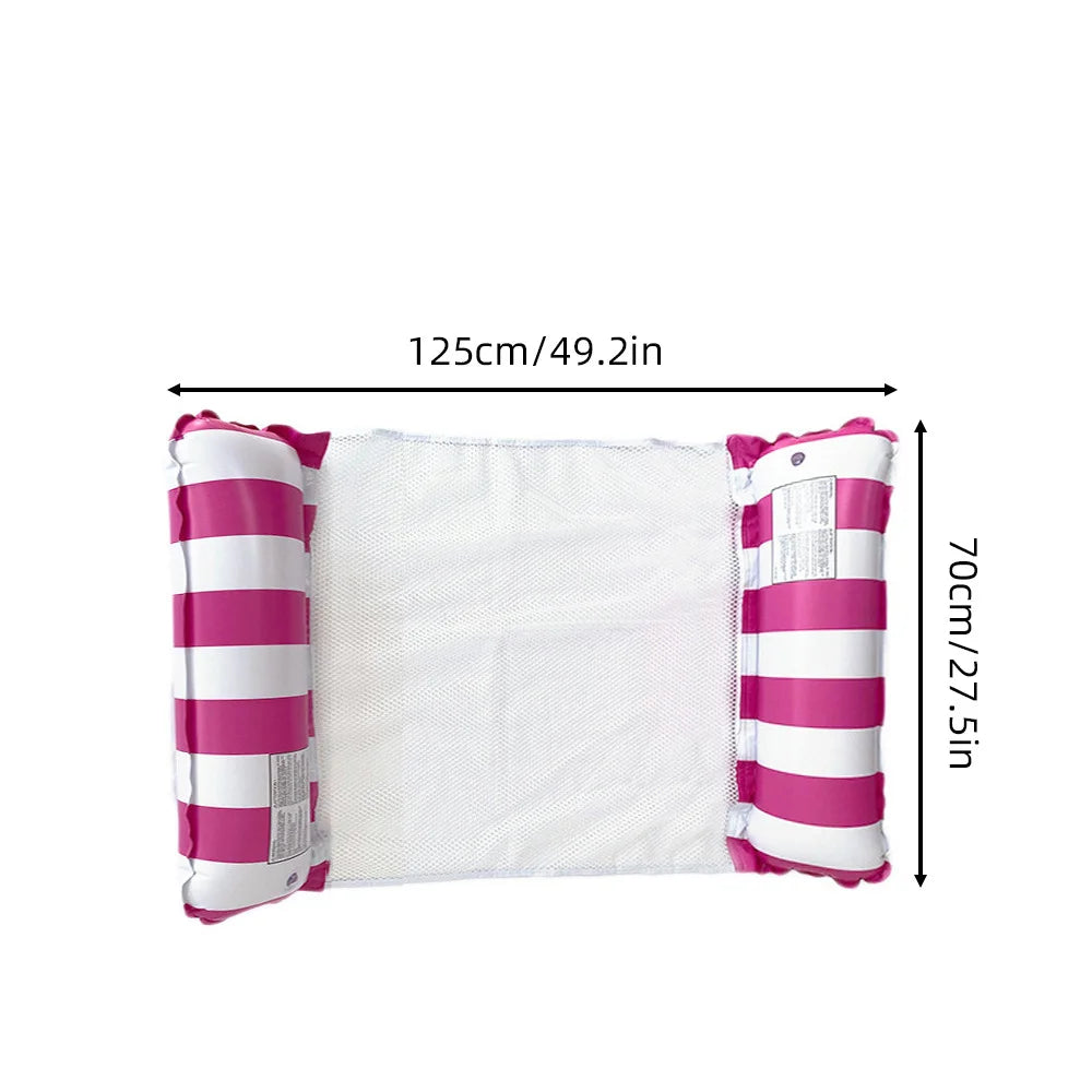 Summer Swim Inflatable Float Hammock floaties for adults Perfect for Poolside Lounging This Summer Water Play Accessories