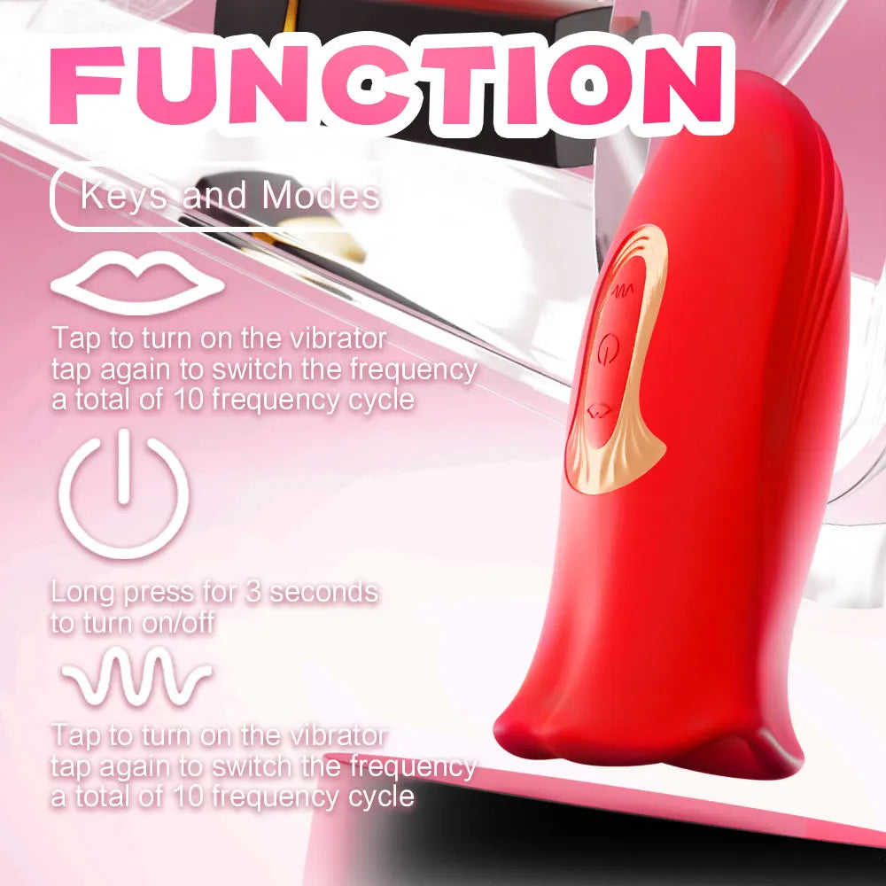 Adult Toys for Women Clitoral Stimulator Tongue Simulating Vibrator Breast Stimulator Clitoral Stimulation Anal Stimulation