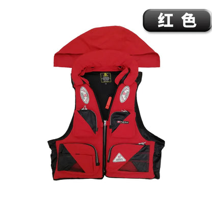 Outdoor Wading Sports Vest Adult Sea Fishing Life Jacket Sea Fishing Wading Multi-pocket Removable Quick-dry Fishing Life Jacket
