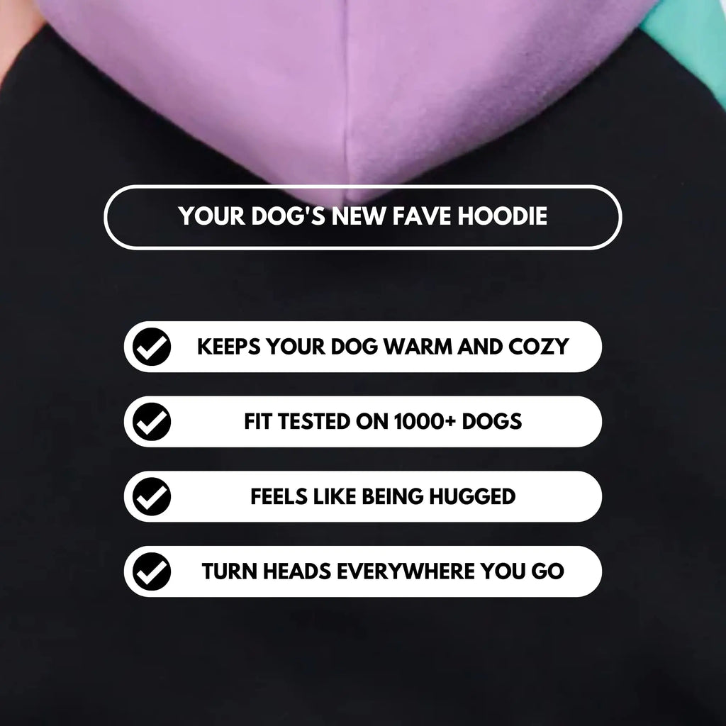 Dog Hoodie - Premium Quality, Buttery Soft, Superior Comfort and Fit, Calming Interior Material, Suitable for All Breeds