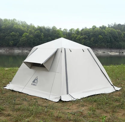 Large Space Sunshade Camping Tent Family Portable Relaxing Rainproof Multi Beach Tents Outdoor Trip Rest Camping Equipment