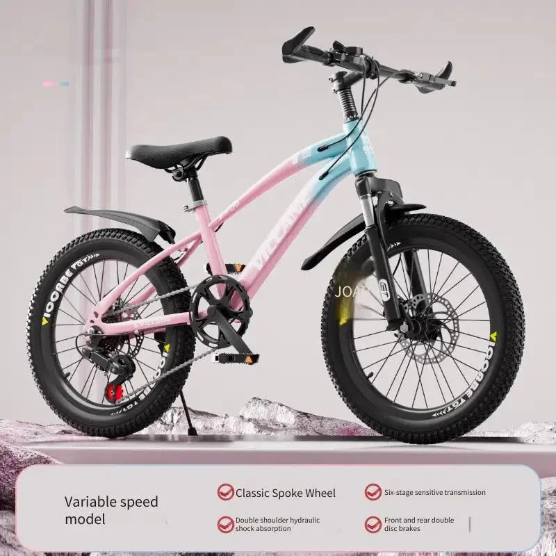 18/20/22 Inch Children's Bicycles Students 7-13 Years Variable Speed Mountain Bikes Ultra-light Kids Bike
