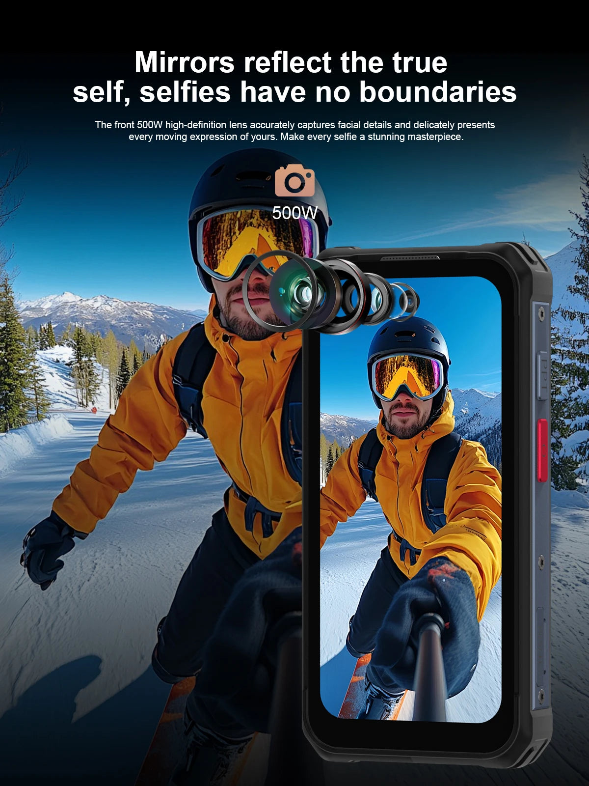 SERVO TANK500 IP68 Waterproof Mini Smart Phone 4G LTE Android 12 RAM 6GB ROM 128GB PTT Network Intercom Small Rugged Smartphones