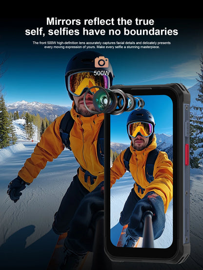 SERVO TANK500 IP68 Waterproof Mini Smart Phone 4G LTE Android 12 RAM 6GB ROM 128GB PTT Network Intercom Small Rugged Smartphones