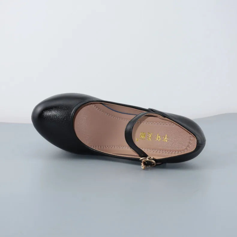 Catwalk 15cm Small Size 32-43 Sexy Extreme Block High Heels Shoes Spring 2025 Trend Bright Leather Chunky Platform Pumps Model