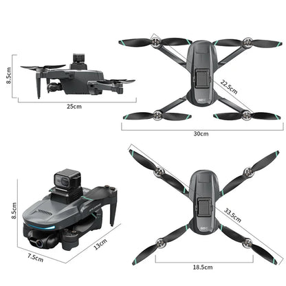 Drone L200 PRO MAX GPS with 2-axis Gimbal Professional Anti-shake 4K HD Camera FPV Drone 360° Obstacle Avoidance Quadcopter Toys