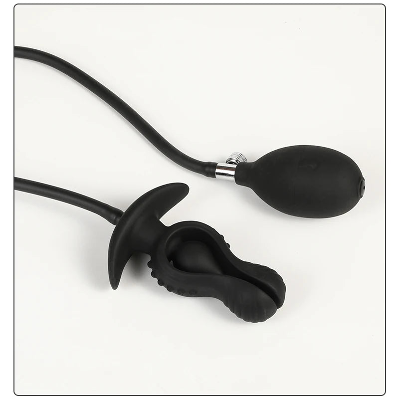 Adult Products Dildo for Anal Toy Expandable Butt Plug Silicone Massager Sex Toy for Women Men Inflatable Anal Plug Backyard Toy