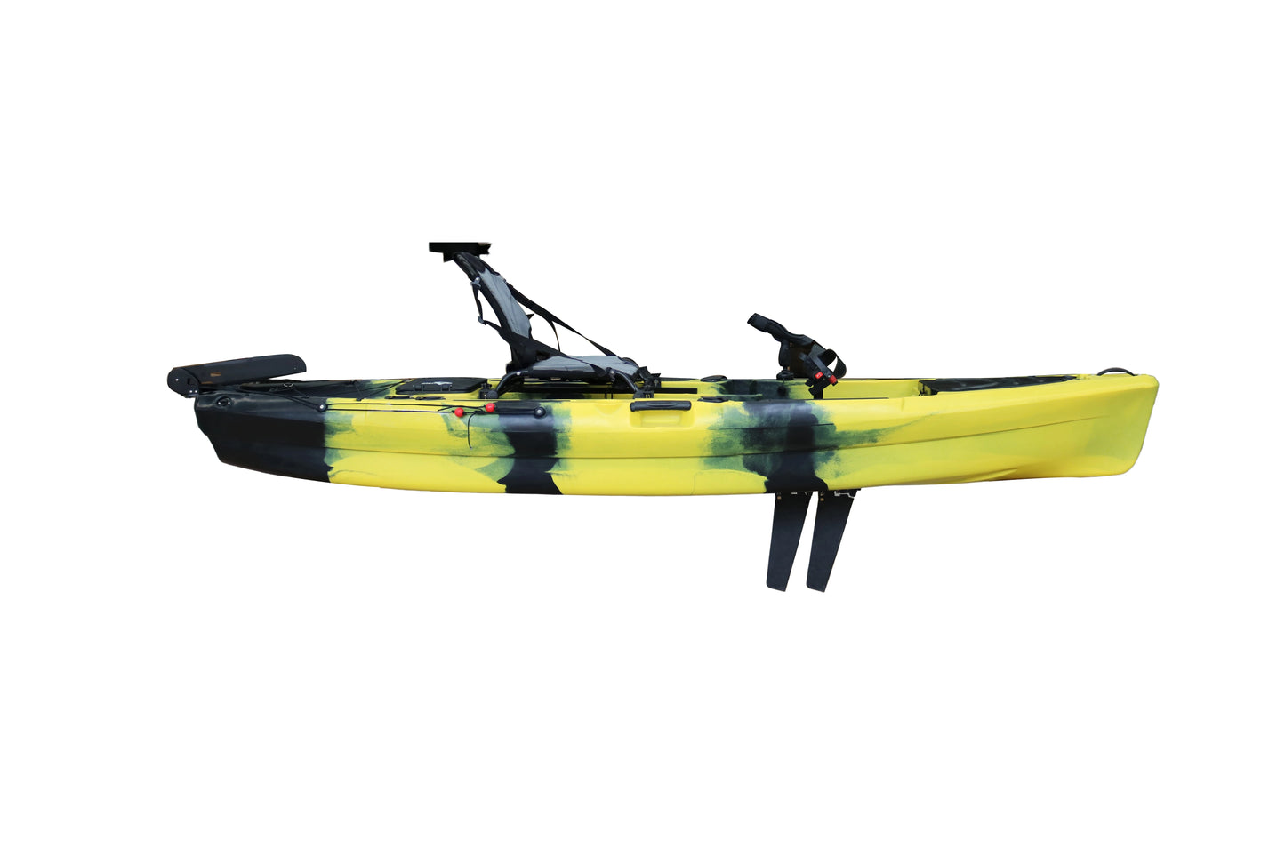 11.6 ft Sit on Top Kajak Hobby Bike Flap Pedal Kayak