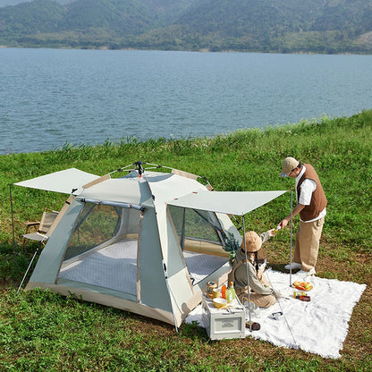 Outdoor Self-driving Travel Camping Tent Automatic Quick-opening Tent Rainproof Sunshine-proof Tent Fishing Sunshine Shelter