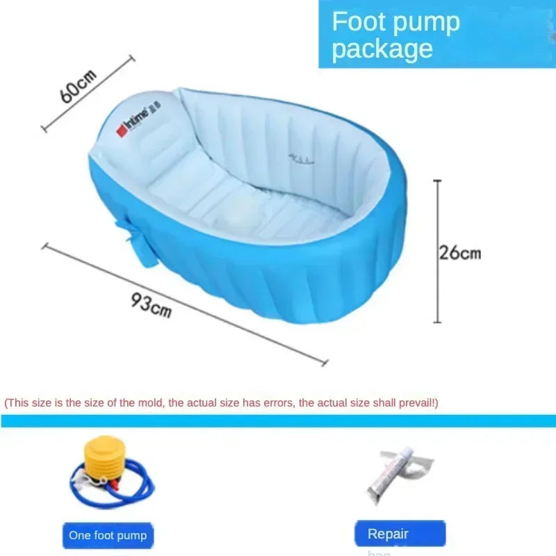 inflatable bathtubs, large-sized thickened non-adult swimming pools, baby water basins