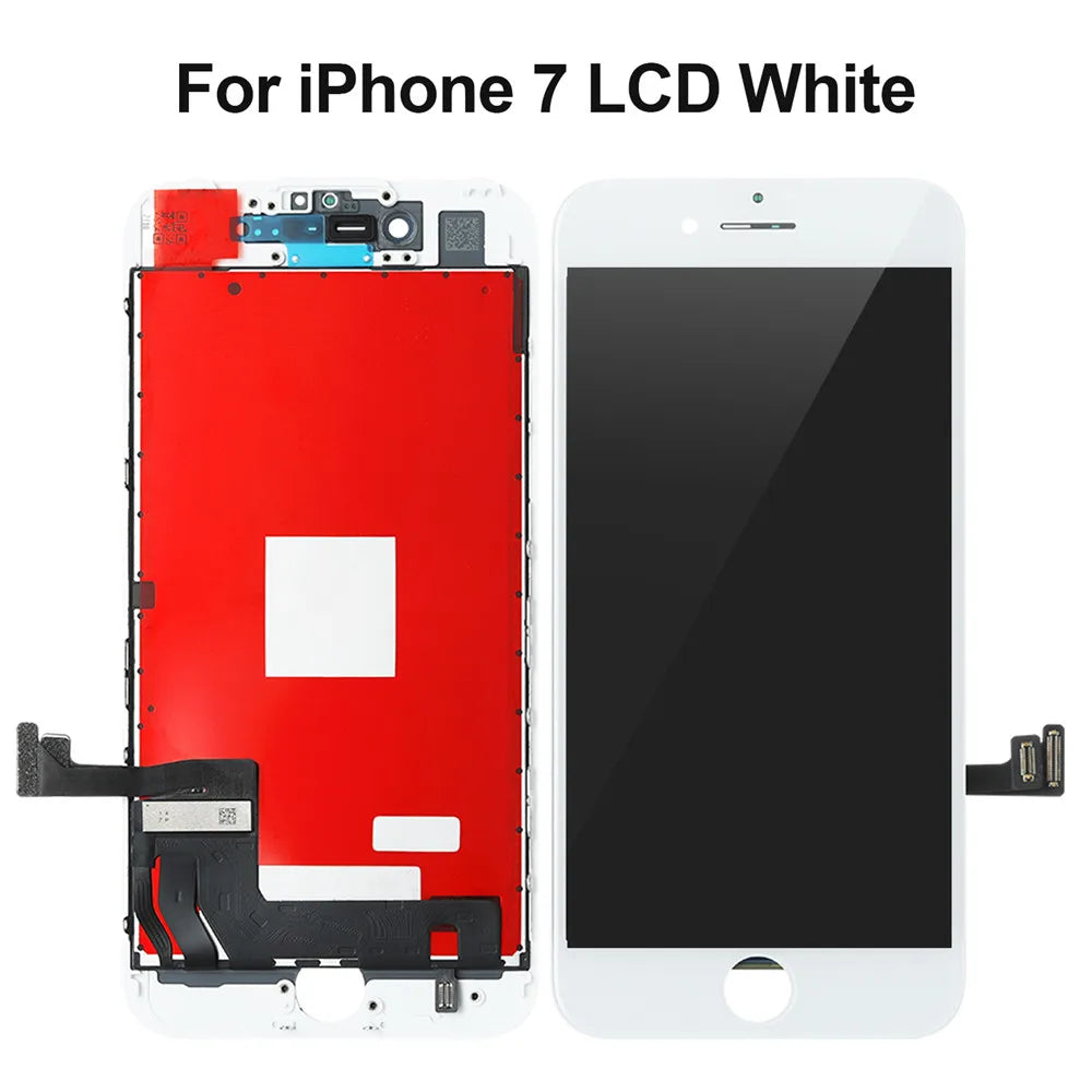 For iPhone 5 5C 5S SE 6 6S 7 8 Plus LCD Display Touch Screen Replacement For iphone 7G 7P 8G 8 Plus LCD Screen Tempered Glass