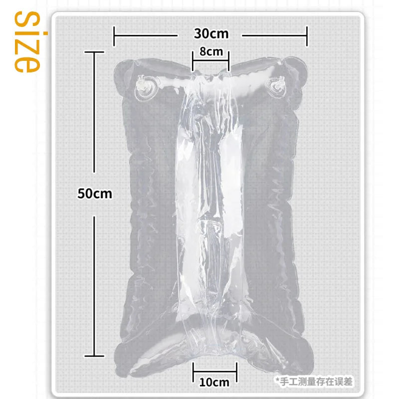 Adult Sex Toys Double Head Transparent Inflatable Doll Sex Pillow Male Aircraft Cup Accessories Adult Erotic Products Sm Games