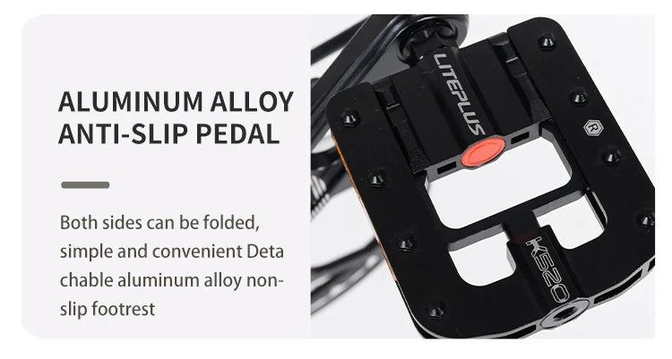 Litepro S9 Aluminum Alloy Frame 16 Inch 9 Speed Tri-fold Bicycle S /Y BAR Light Weight Foldable Bicycle Mini Folding Bike