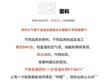 mink cashmere skirt Fashion long dress women A-line skirt autumn winter loose pleated skirt elegant high-waisted skirt ladies