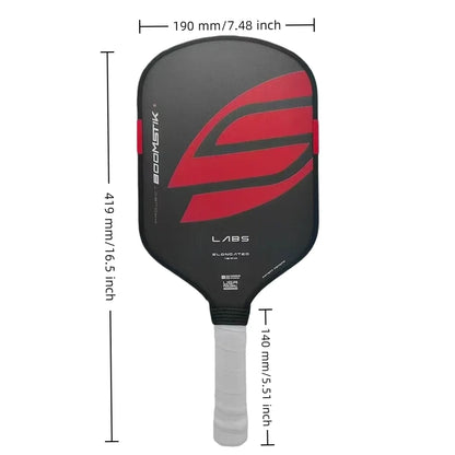 Selkirk-Style T700 Carbon Fiber 5th Gen Pickleball Paddle, Boomstick Core, Hot-Pressed