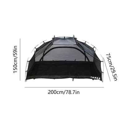 Survival Gear Equipment Ultralight 1 Person Trip Tent Quick Setup 2 Layer Portable Hiking Shelter Must Have Camping Accessories
