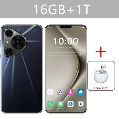 New 2025 HOT P70 Ultra 7.0inch HD Facial Recognition Function Global Edition Original Smart Dual Card 6800Mah Battery