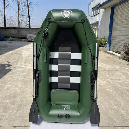 No Accessories Parts B175 Solar Marine 0.7 mm PVC Inflatable Rowing Fishing Boats One Person Kayak Canoe Dinghy Waterplay Craft