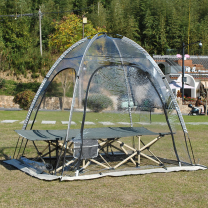 All Weatherproof Shelter,720°View Weather Tent,2 Person Instant Tent,Outdoor Transparent Tent for Sport Event,Camping
