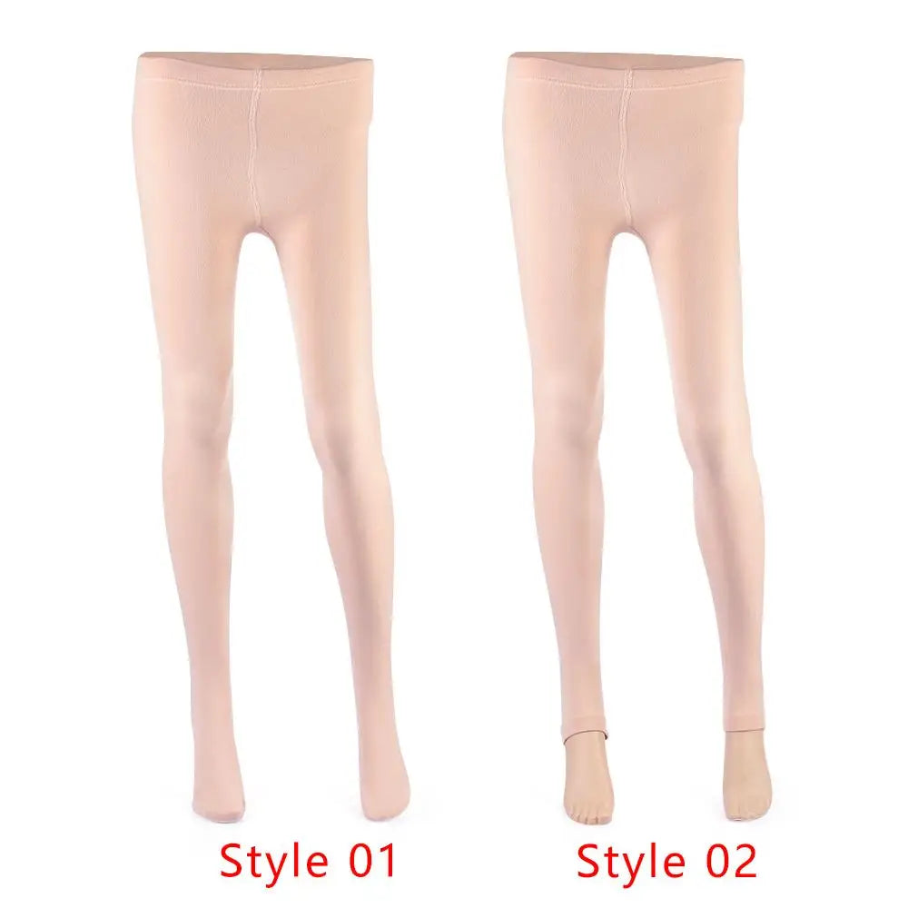 Women Winter Thermal Warm Velvet Thick Pantyhose Fluff Lined Stretch Slim Leggings Pants Ankle-Length