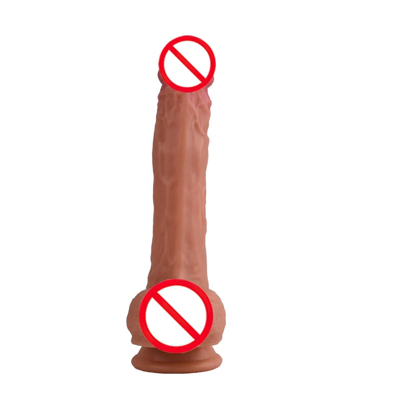 Dildo Heated Realistic Telescopic Swing Vibrator Vaginal Massage Masturbation Device Anal Stimulator Female Adult Sex Toy