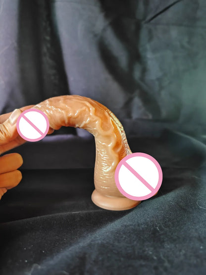 Adult Sex Toys Anal New Realistic Dildo Huge Sucker Soft Dildos for Women Masturbator Female Vagina Massage Anal Plug Product18+