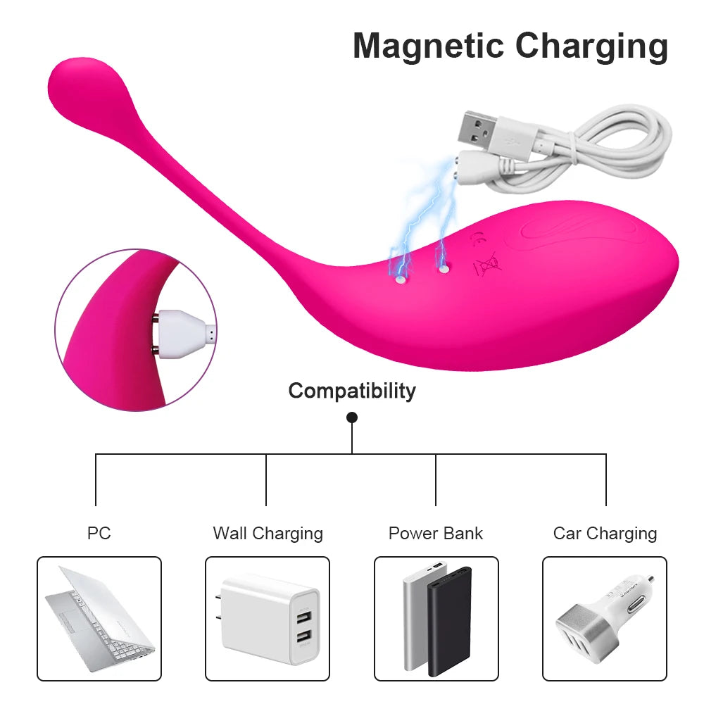 Powerful Vibrating Love Egg Wireless Remote Control Vibratiors Female for Women Dildo G-spot Massager Anal Plug Masturbator 2022
