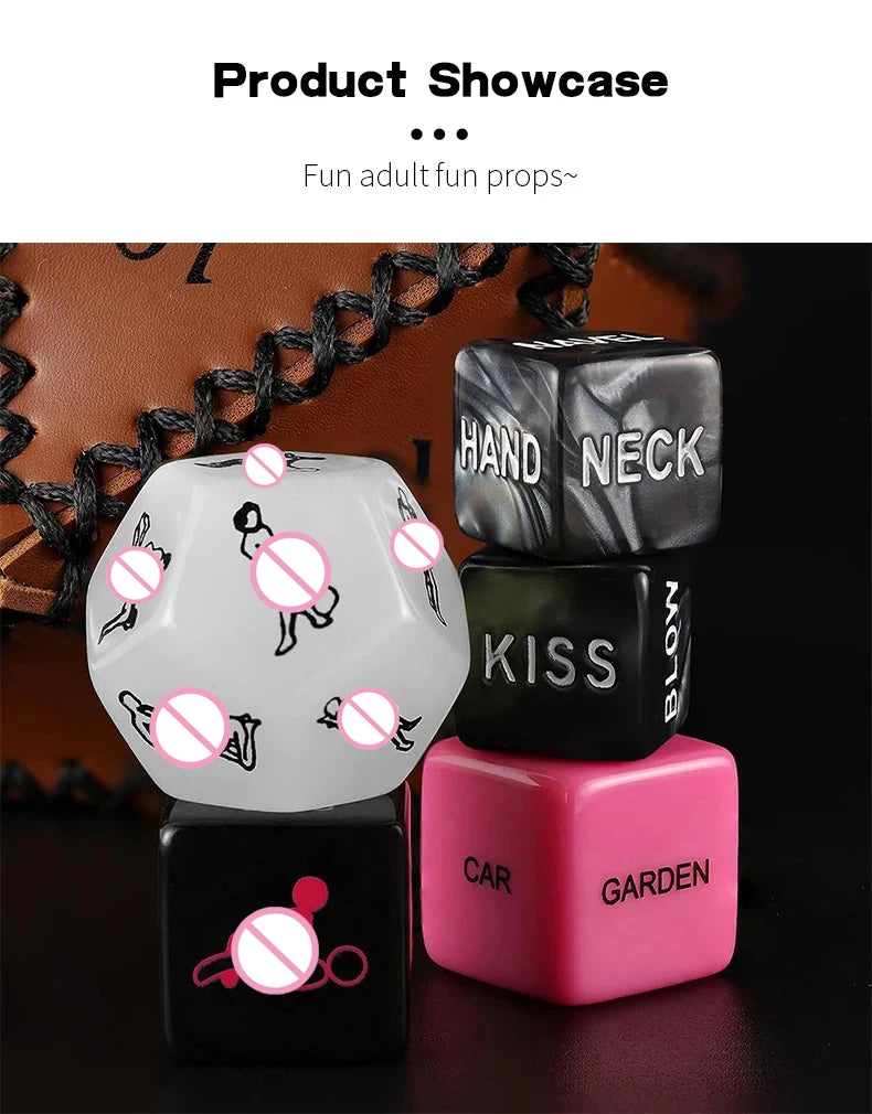 Runyu Adult Couple Sex Dice Game Toys Male And Female Flirting Dice And Adult Bedroom Gifts Couple Games Sexy Adult Toy Sex Toys