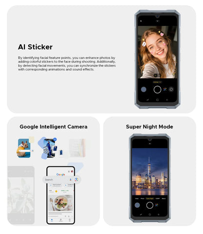 World Premiere DOOGEE Blade GT Pro 5G Rugged Phone LED Light Effect 12GB 512GB 10.5mm Ultra-thin 100MP AI Camera 5800mAh Battery