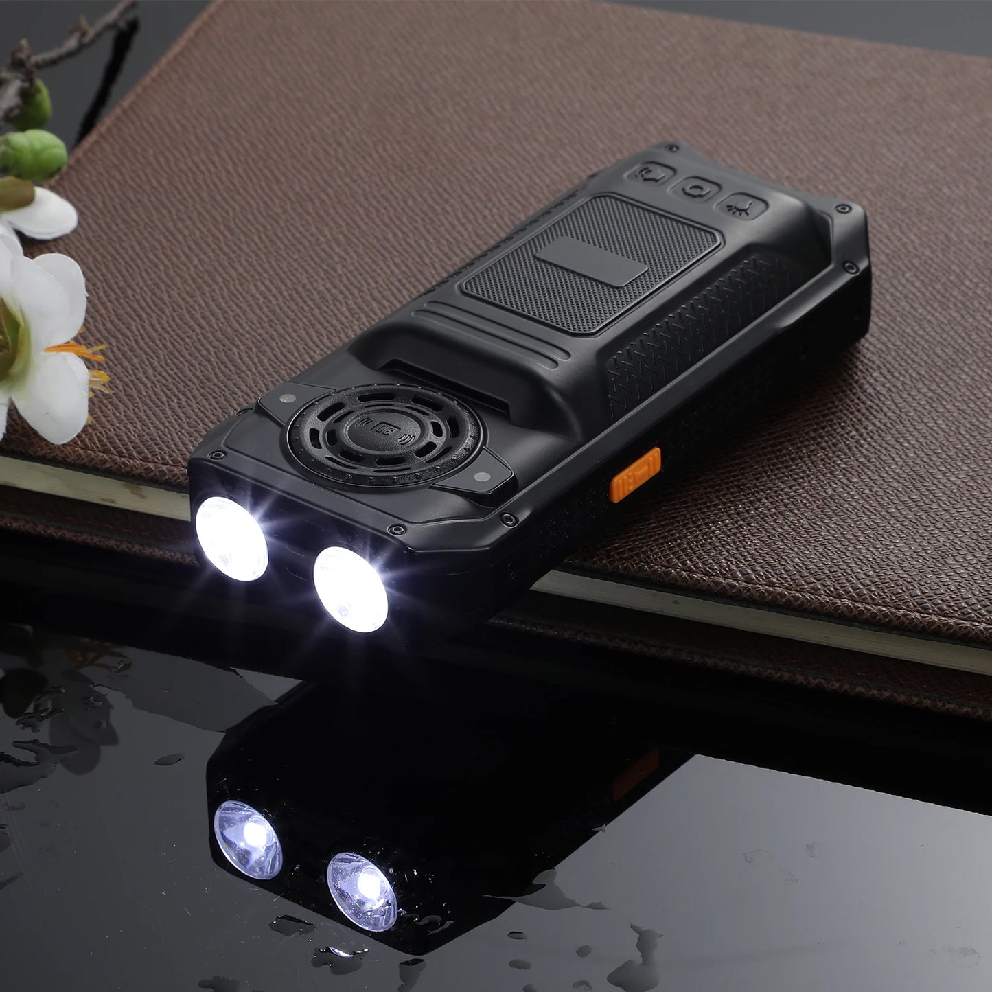 Rugged Mobile Phone M6000 GSM 2G Network 4 SIM Cards Magic Voice 3.5mm Jack 2.4'' Display Big Keyboard Cellphone For Elderly