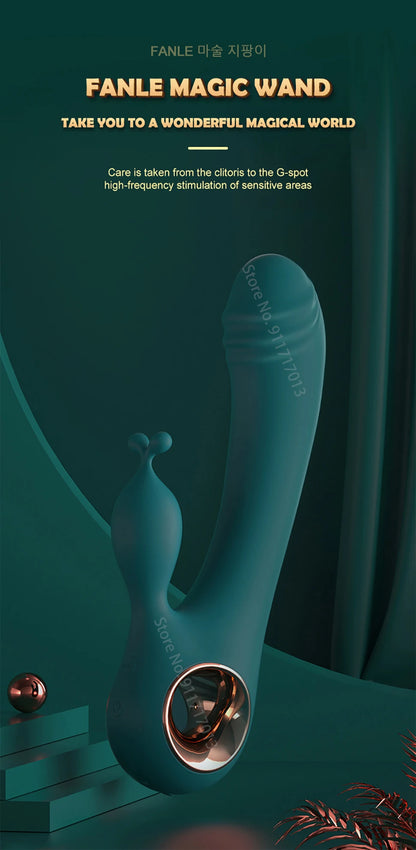 Powerful G Spot Vibrator for Woman Clit Clitoris Stimulator Massager Female Masturbator Dildo Vibrating Sex Toys Goods Adults 18